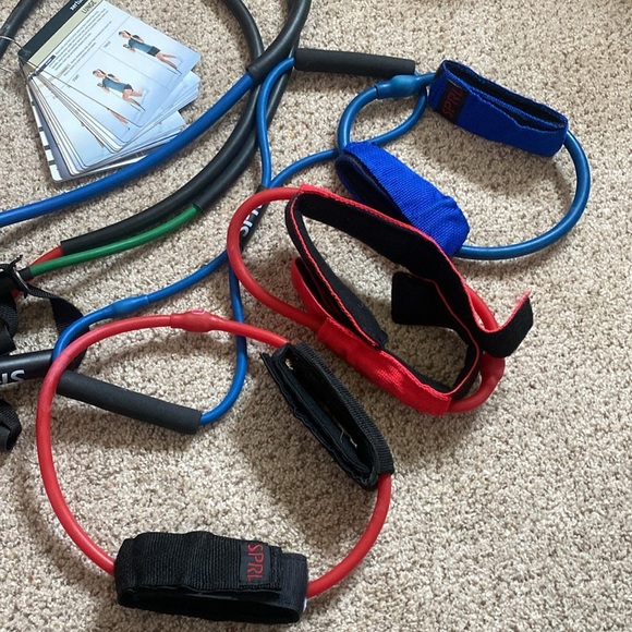 Resistance Bands Set with Handles - Picture 3 of 3